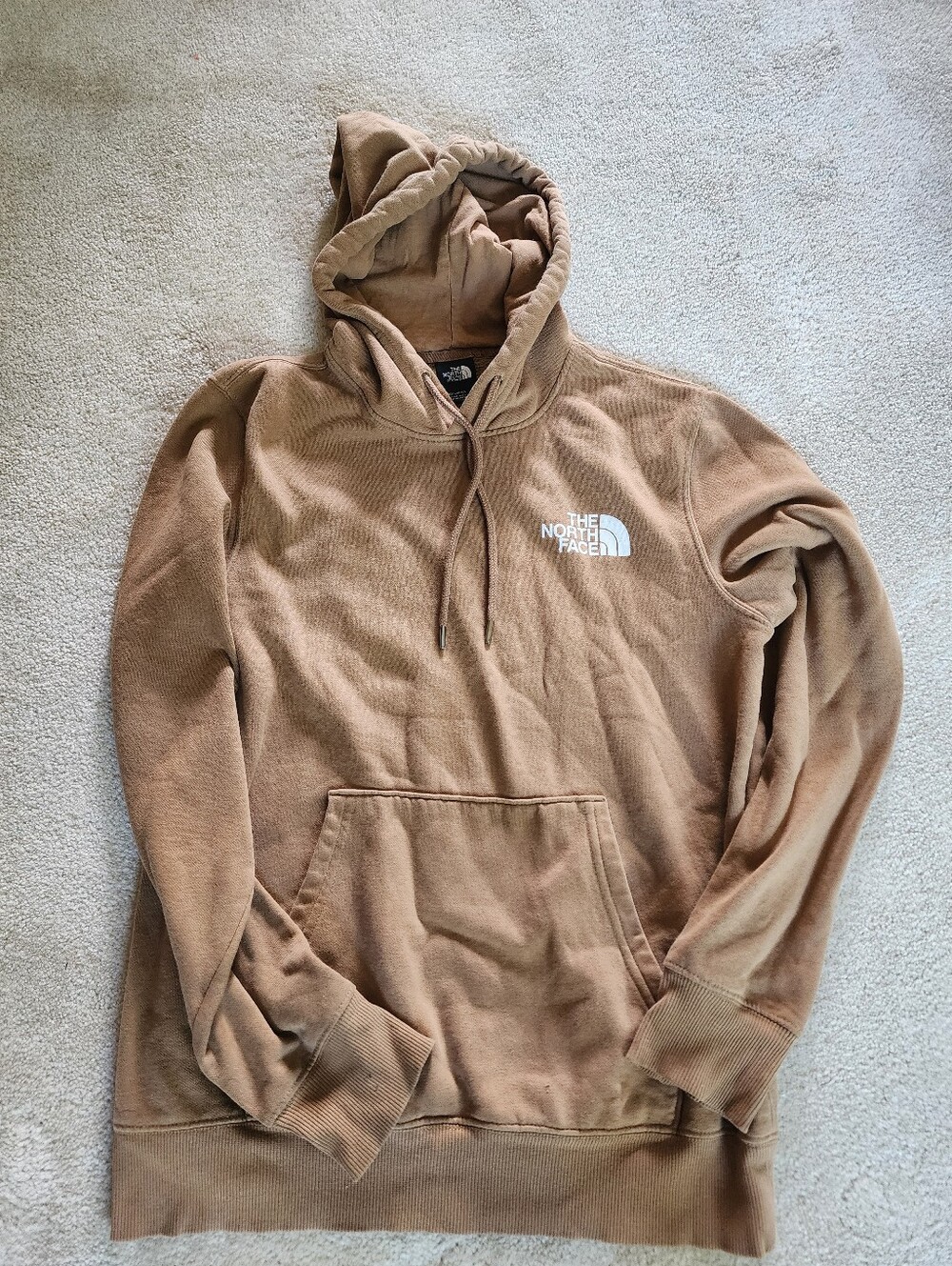 The North Face Men's Hooded Pullover Sweatshirt - Brown